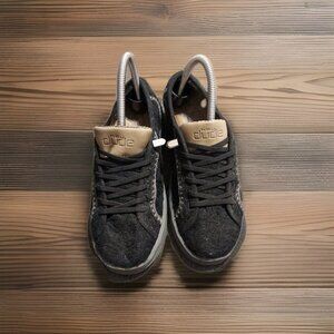 Hey Dude Womens Karina Black Size 6 Sneakers Shoes